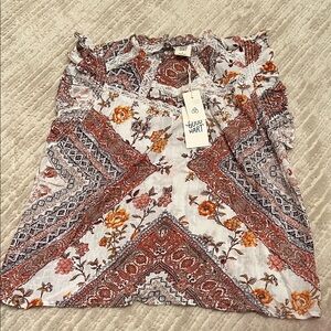 Johnny Was Women's Floral Boho Top - Multicolor